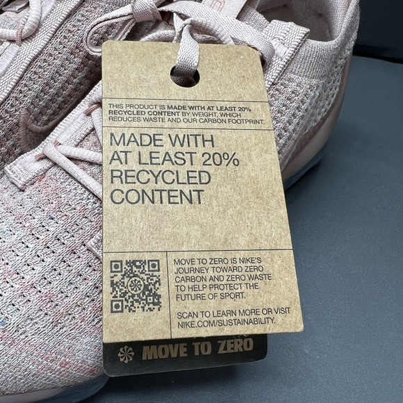 Nike Air VaporMax 2021 Flyknit DJ9975-600 Pink Oxford Women Size 6.5 NEW - Picture 4 of 15